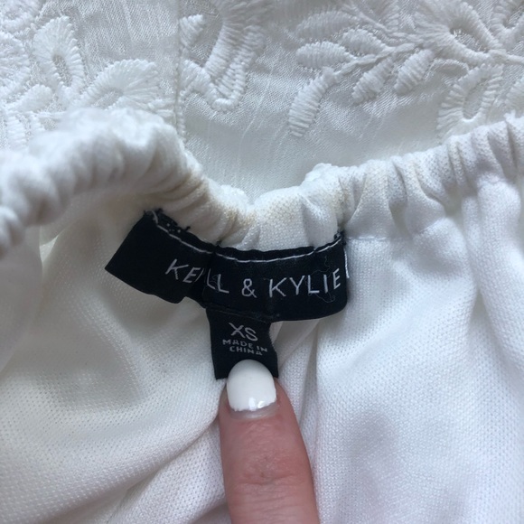Kendall & Kylie Embroidered Halter Romper - Picture 7 of 7